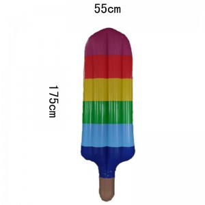 Felfújható Rainbow Popsicle medence úszó / medence társalgó
