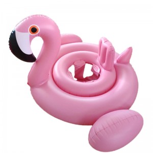Baba felfújható Flamingo ülőmedence úszó